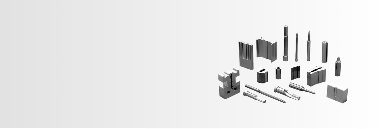 Transparent tungsten carbide punch production process with CNC machining, grinding, quality inspection and shipment