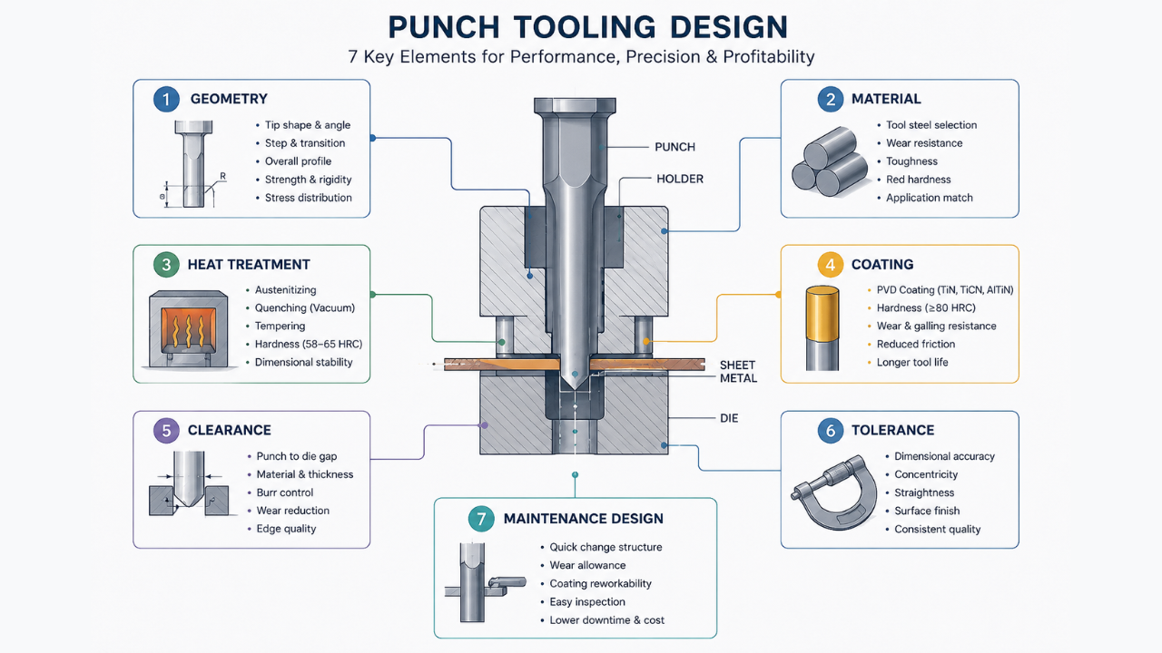 Punch Tooling Design Key Elements
