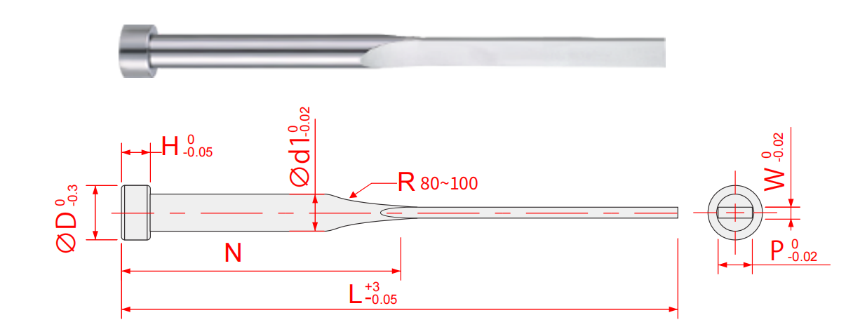 Standard Blade Ejector Pin