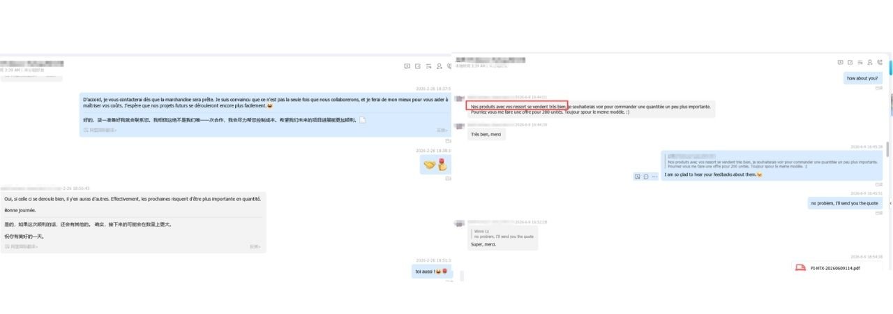 French Customer Feedback