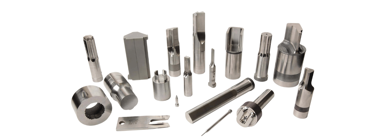 Punch heat treatment hardness and toughness balance